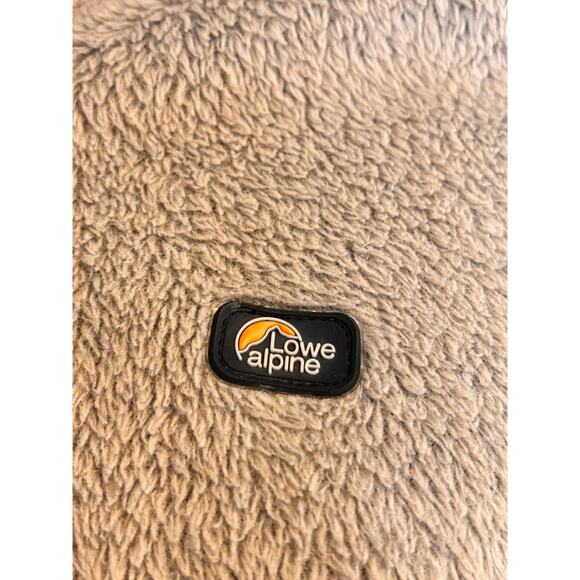 Lowe Alpine Women’s Size‎ Large ¾ Zip Fleece Pullover-Tan w/black piping - Picture 5 of 5